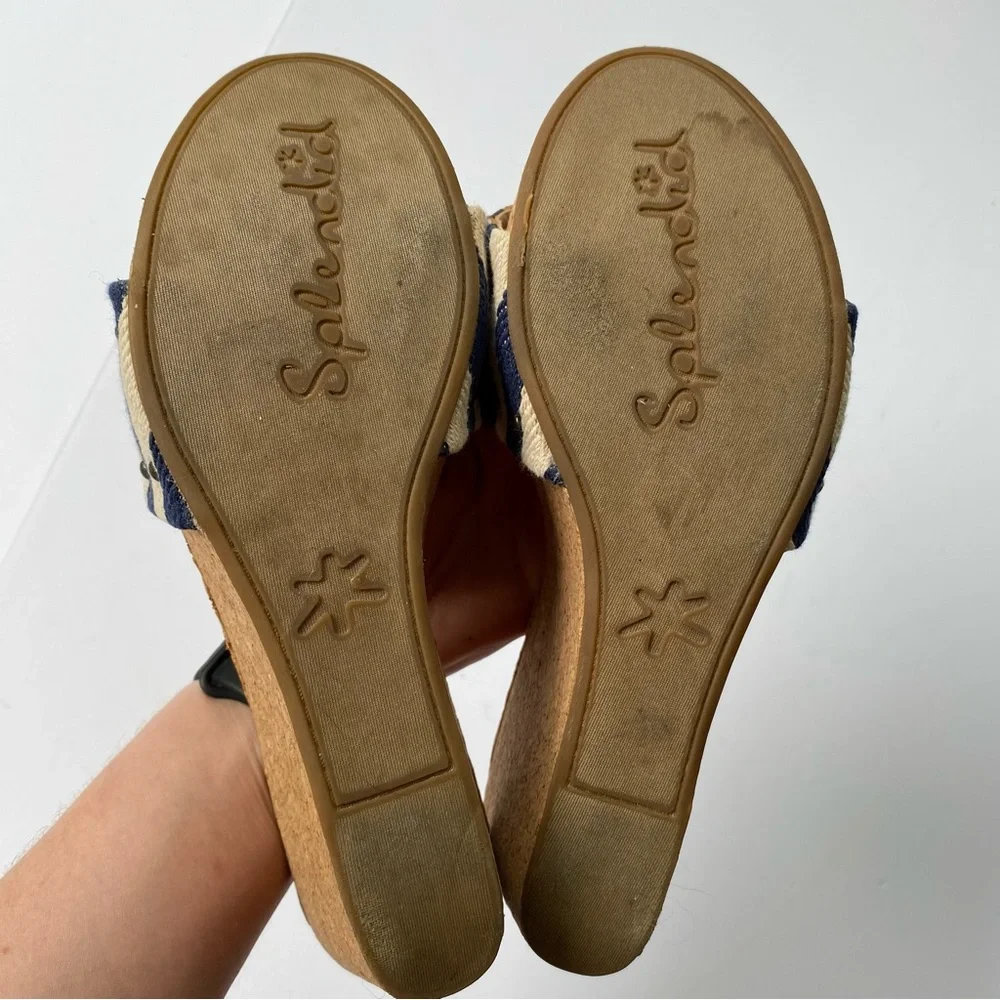 Splendid Cork Wedge Sandals - Picture 5 of 6